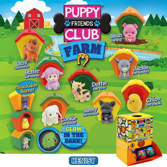 Farm animal(puppy club) - 50mm Caps in Display Box