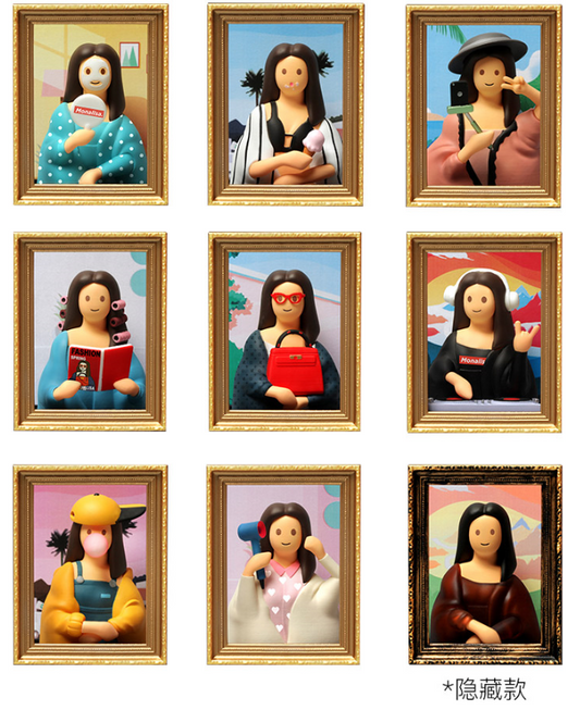 Mona Lisa Blind Box(8pcs/set) - Price per piece