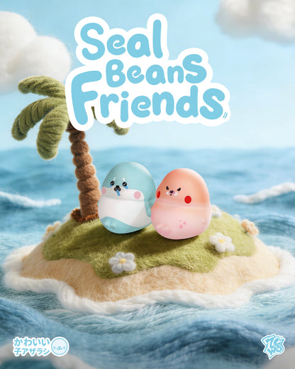 Squishy Seal Beans Friends Blind Box (6pcs/set) - Price per piece