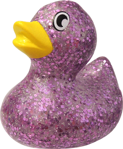 5.7cm Glitter Duck with light Bulk
