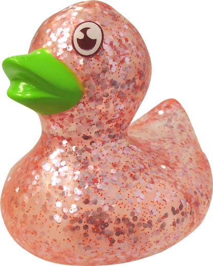 5.7cm Glitter Duck with light Bulk