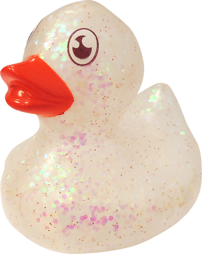 5.7cm Glitter Duck with light Bulk