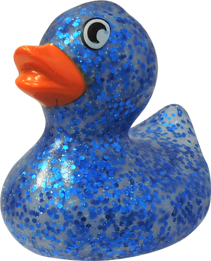 5.7cm Glitter Duck with light Bulk