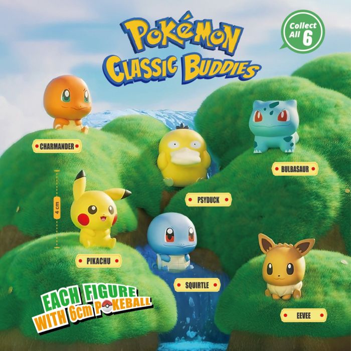 [Pre-order May2026 arrival] Pokemon Characters figure in 60mm cap