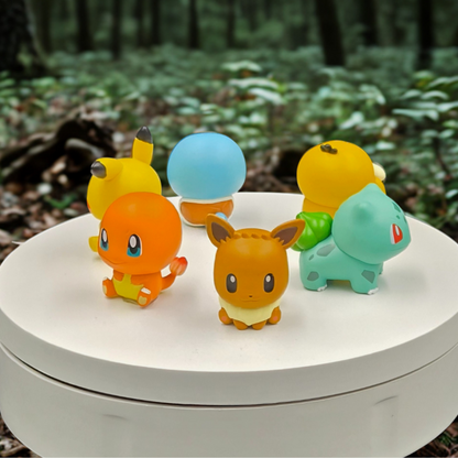 [Pre-order May2026 arrival] Pokemon Characters Figure Countertop Capsule Display(6cm L18)